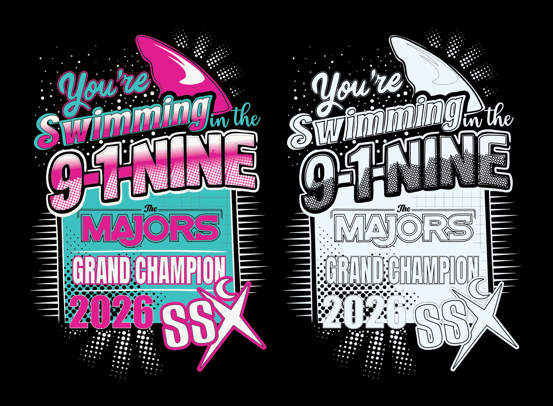 Before and after showing perfectly choked underlays